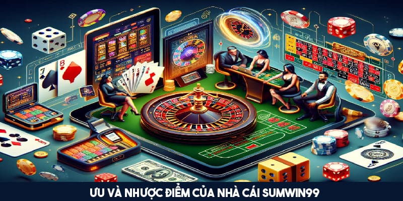 Sumwin99 - Sân Chơi Hàng Đầu Với Các Dịch Vụ Chuyên Nghiệp 3 Ưu và nhược điểm nhà cái Sumwin99 đang có